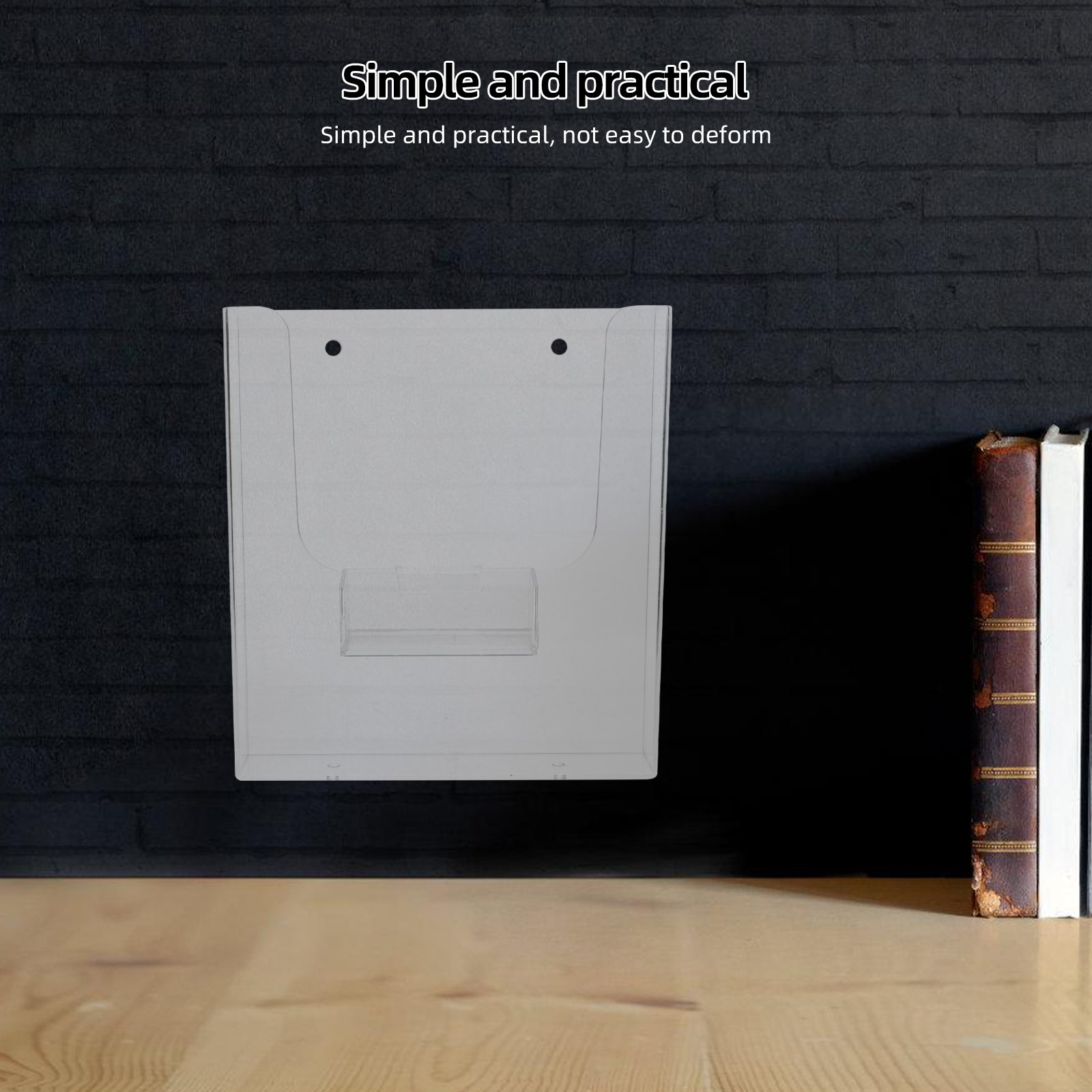 Magazine Holder Rack - حامل ملفات أكريليك A4 معلق على