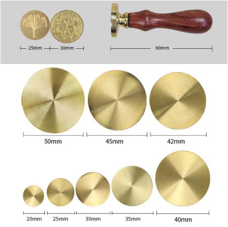 Wax Seal Stamp Set - تخصيص ختم الشمع مع شعارك مع