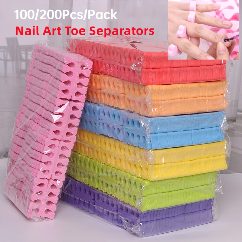 Gel Refill Pack - 100,200 قطعة/الحزمة مسمار الفن تو فواصل