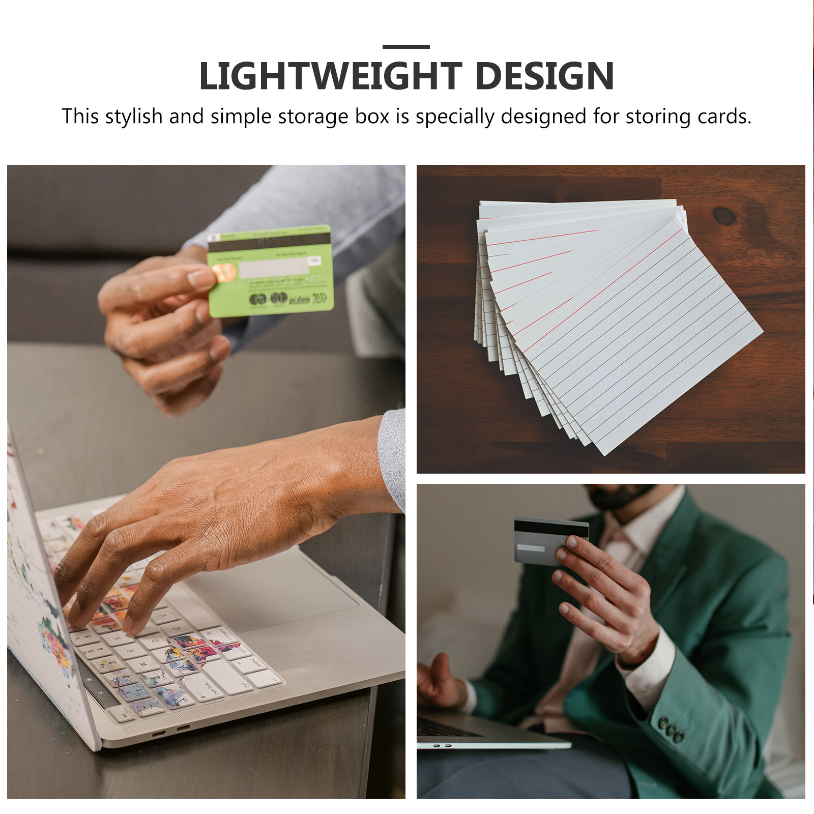 4 قطع من حاويات بطاقات الفهرسة - مراجعة Index Card Holder وسعره