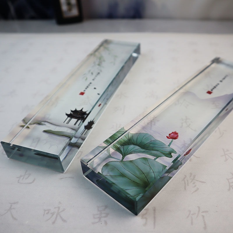 ثقالة الورق الزجاجية الصينية ا - مراجعة Book Weight Glass وسعره