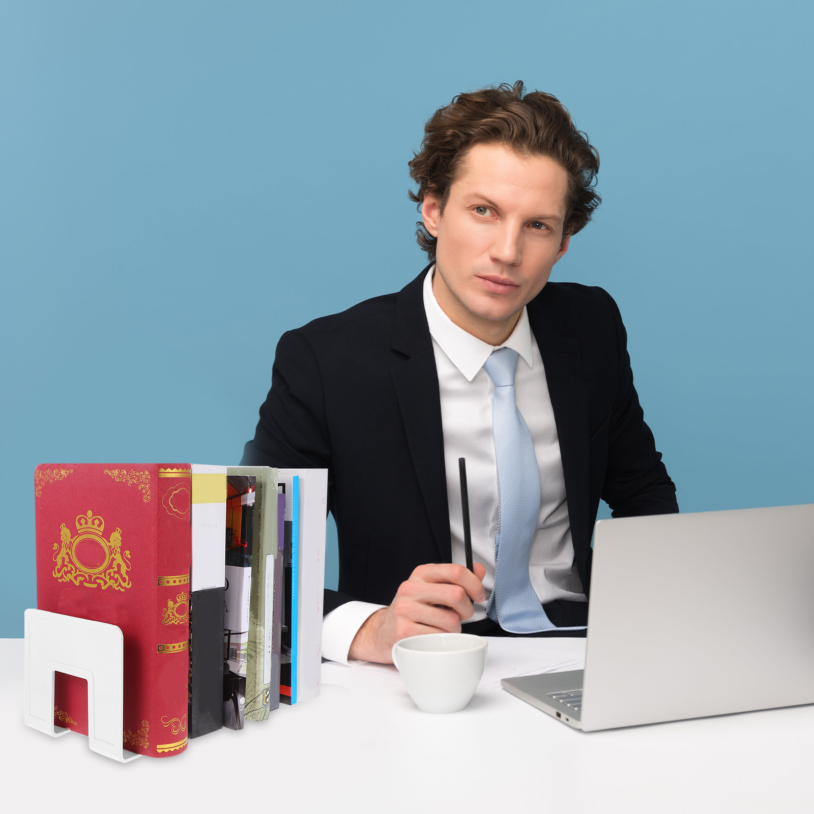حامل ملفات مكتبي متين من الأكر - مراجعة Magazine Holder Rack وسعره