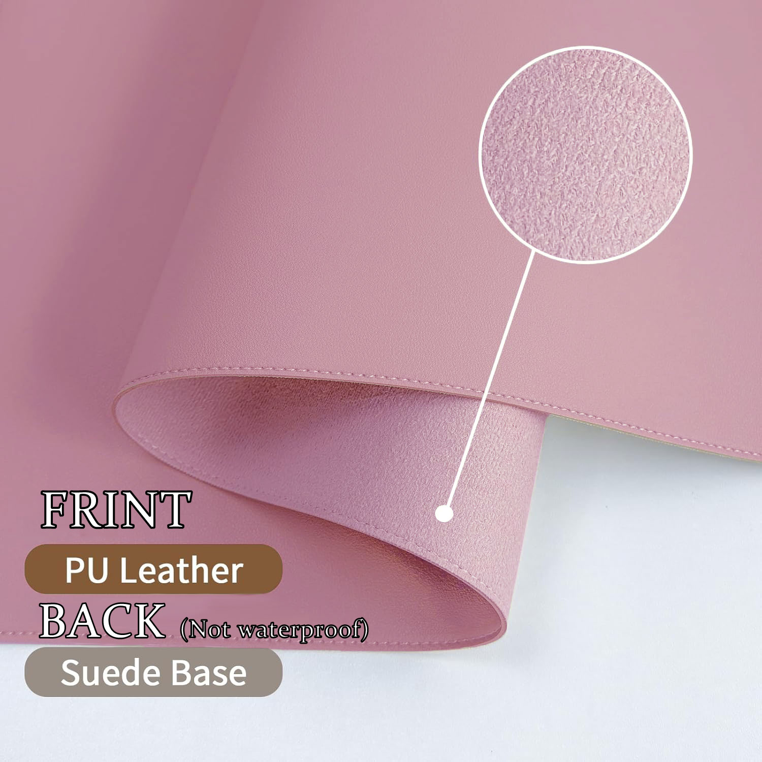 حصيرة مكتبية مزدوجة الجوانب، و - مراجعة Leather Desk Pad وسعره
