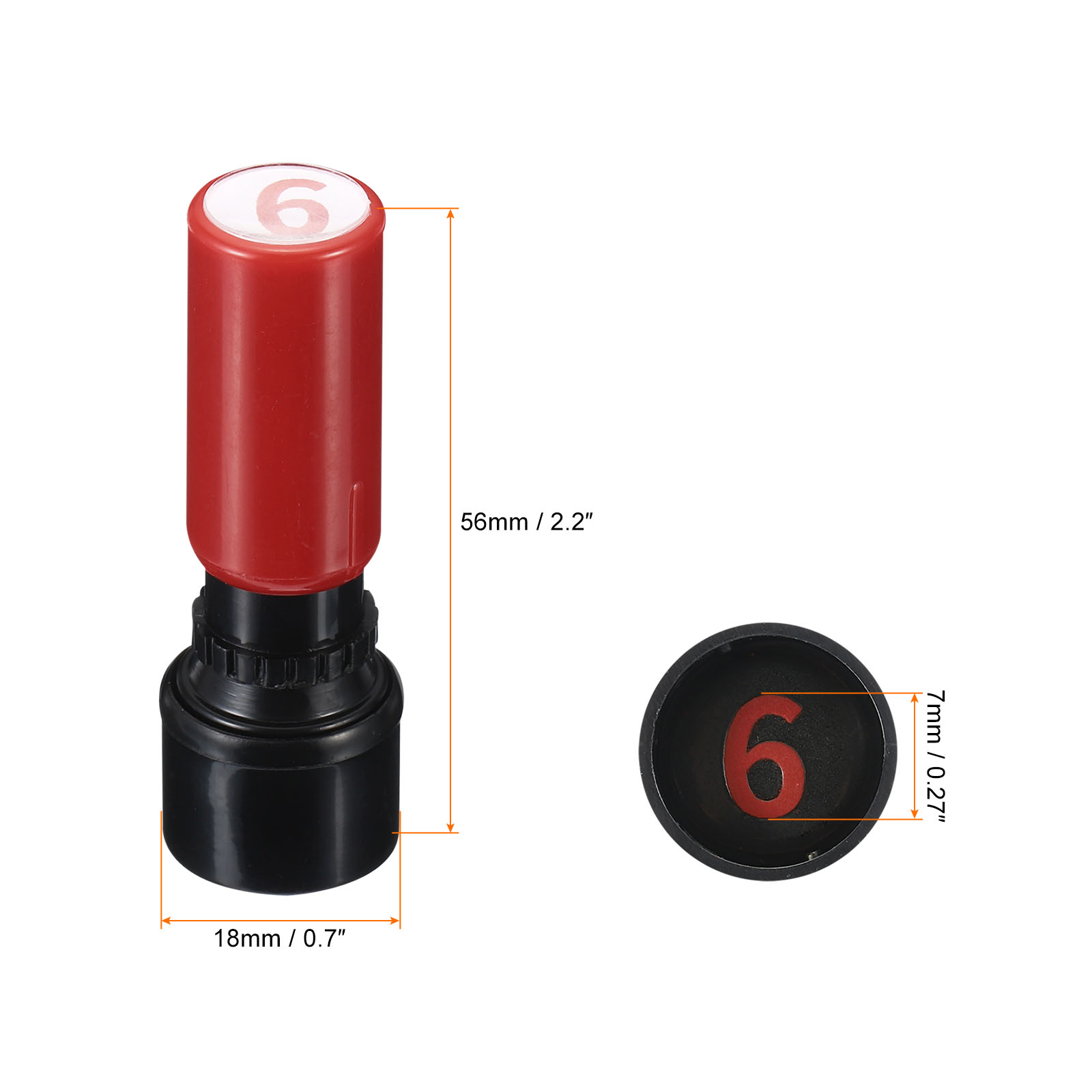 أختام أرقام ذاتية الحبر من 0 إ - مراجعة Rubber Date Stamp وسعره