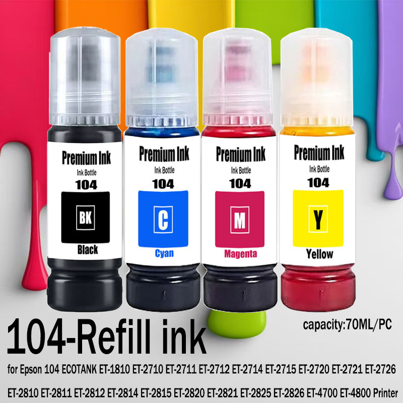 104 زجاجة حبر ملون عالي الجودة - مراجعة Fountain Pen Bottled Ink وسعره
