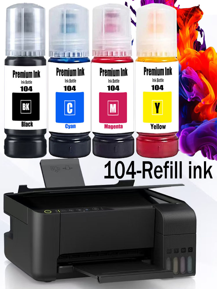 104 زجاجة حبر ملون عالي الجودة - مراجعة Fountain Pen Bottled Ink وسعره